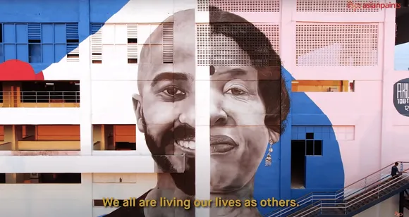 Asian Paints creates India's largest mural to spread awareness on HIV-AIDS