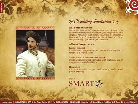 Wedding invitation
