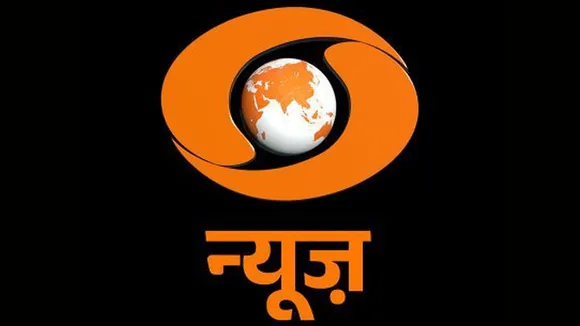 Doordarshan changes the colour of its logo from red to saffron