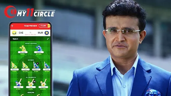 Games24x7 and Sourav Ganguly join hands to strengthen My11Circle's 'Play with Champions' proposition