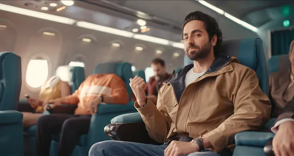 Bollywood star Ayushmann Khurrana has his “Head” in place in his latest ad film!