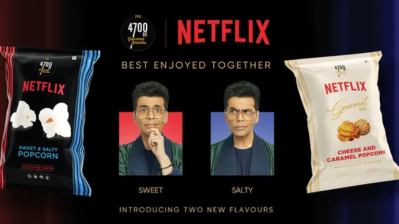 Netflix and 4700BC unveil exclusive popcorn flavours with Karan Johar