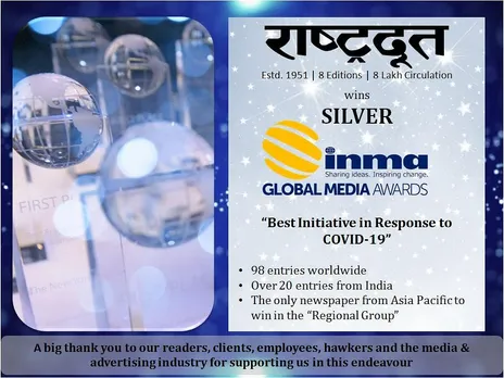 Rashtradoot’s COVID-19 initiatives earn it second place at the Global Media Awards 2020