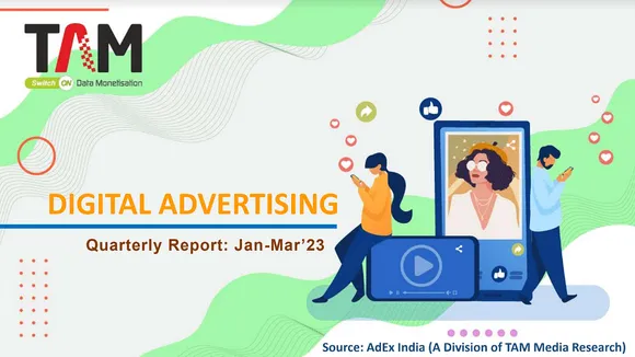 Digital ad impressions grew by 33% this quarter: TAM Adex report 