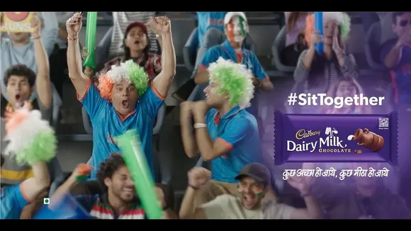 Cadbury Dairy Milk's #SitTogether campaign unites cricket fans for ICC World Cup 2023