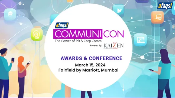 The afaqs! CommuniCon Awards & Conference 2024 is here