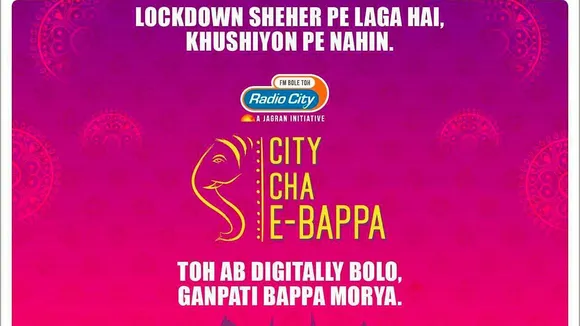 Radio City Celebrates Ganeshotsav with City Cha E- Bappa