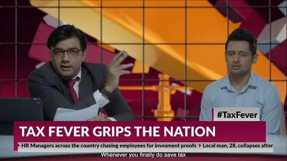 What are 'Arnab' and 'ACP Pradyuman' up to in Axis Mutual Fund ads?