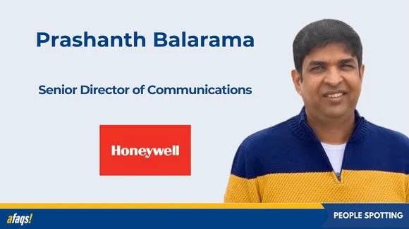 Honeywell India appoints Prashanth Balarama as senior director of communications