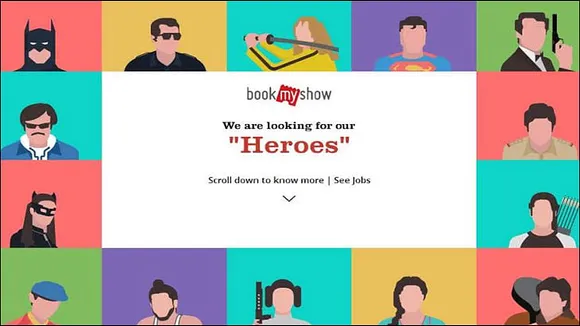 BookMyShow is hiring in style