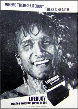 Washes away the germs