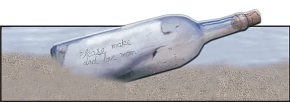Message in a bottle