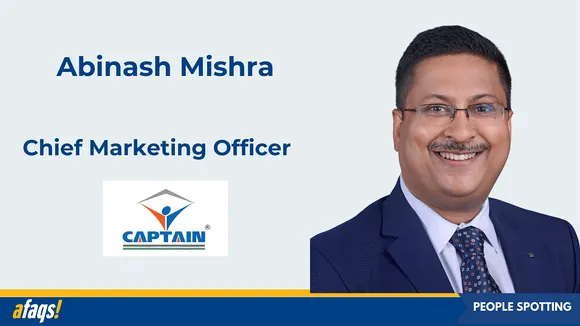 Captain Steel India appoints Abinash Mishra as Chief Marketing Officer
