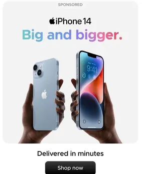 Blinkit to deliver iPhone 14 within minutes