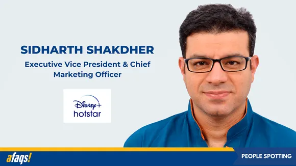 Sidharth Shakdher quits Disney+ Hotstar