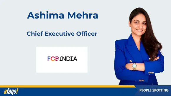 Ashima Mehra is the new CEO of FCB India