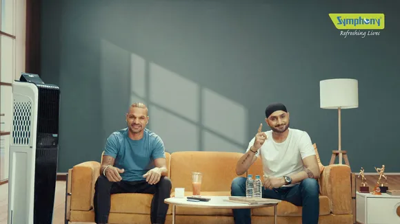Symphony ropes-in cricketers Harbhajan Singh and Shikhar Dhawan 
