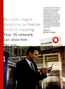 He needs urgent directions to find his 3-o'clock meeting. Your 3G network can show him the way.