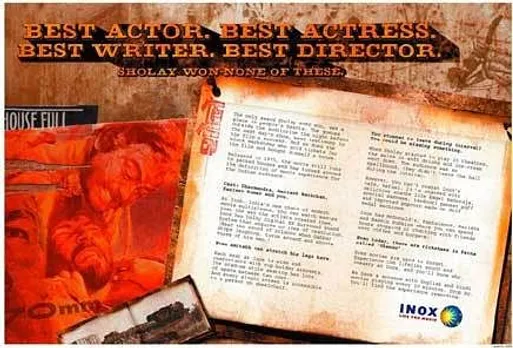 Best actor. Best actress. Best writer. Best director. Sholay won none of these.