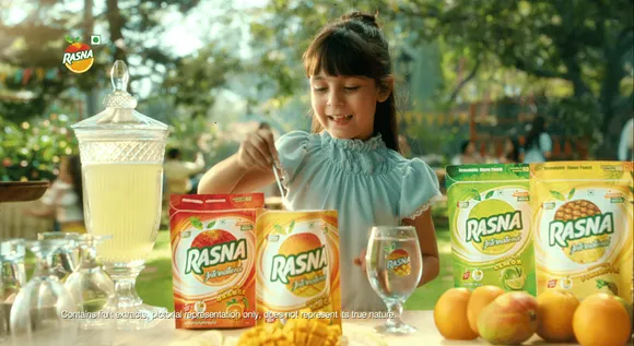 Rasna unveils TVC campaign with a new tagline “We love you Rasna” 