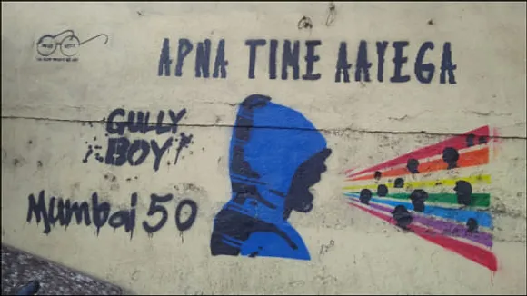 Gully Boy promo OOH