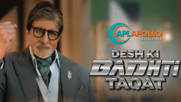 Amitabh Bachchan talks about ‘Desh Ki Badhti Taqat’ in APL Apollo's latest TVC