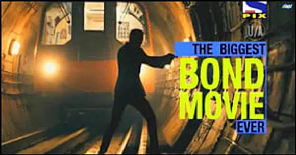 Sony Pix: Bond with neon