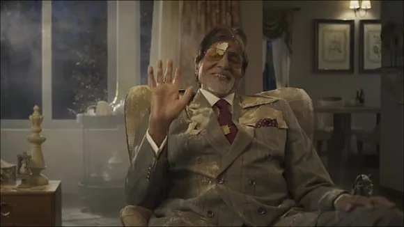 Why is Amitabh Bachchan upset with his wife in the new Dr Fixit ad?