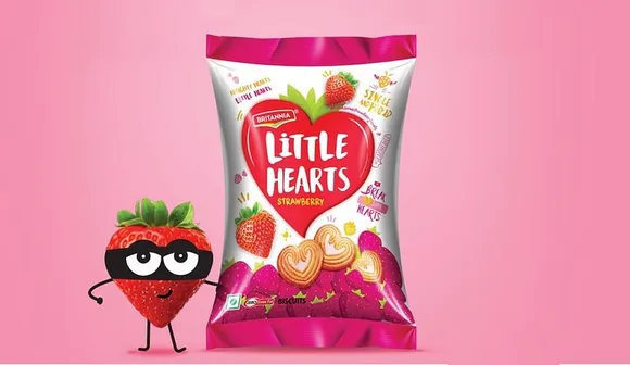 Britannia gets 'Ninja' to push Strawberry variant of Little Hearts