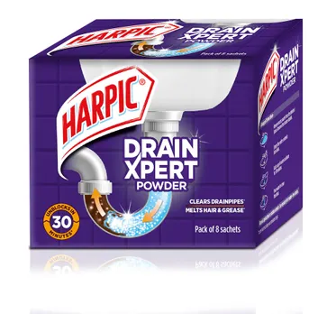 Harpic enters the drain cleaning category with the launch of Drain Xpert