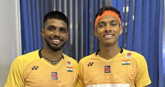 Nippon Paint signs doubles badminton duo, Chirag Shetty & Satwiksairaj Rankireddy 