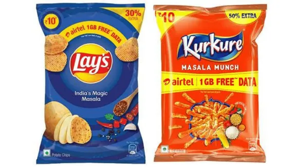 Airtel prepaid customers to get 2 GB free data with Lay’s, Kurkure, Uncle Chipps and Doritos
