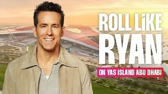 Actor Ryan Reynolds skydives his way to becoming Yas Island, Abu Dhabi's newest chief island officer