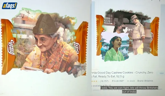 The stories that still breathe; Britannia uses gen AI to illustrate the tales of India’s last living freedom fighters