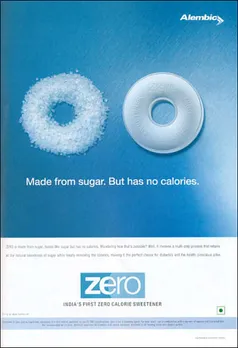 Made from sugar.But has no calories.