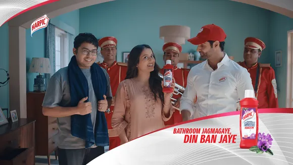 Harpic's latest campaign promotes mood upliftment through clean bathrooms