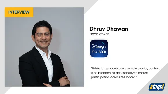 Disney+ Hotstar's Ads Head Dhruv Dhawan prioritises CTV for ICC T20 Men's World Cup Ads
