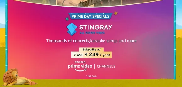 Amazon adds Stingray All Good Vibes to Prime Video Channels