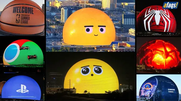 Samsung, Meta, Google, and more light up Las Vegas with gigantic OOH ads