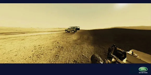Curiosity meets Land Rover
