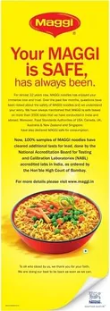 Maggi is safe