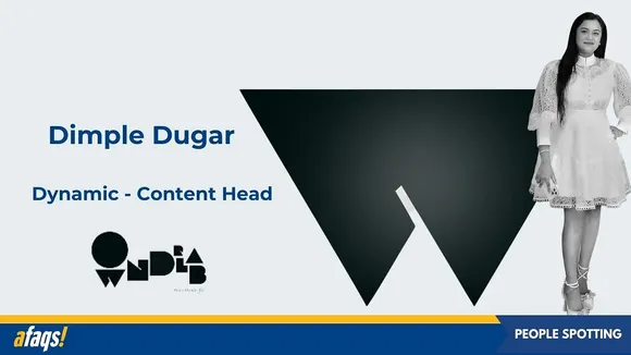 Wondrlab elevates Dimple Dugar as Dynamic Content Head