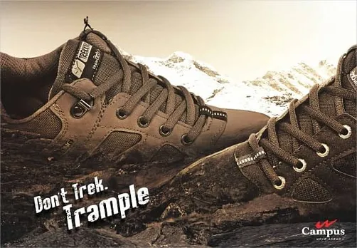 Don't Trek.  Trample