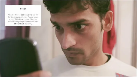 afaqs! Creative Showcase: Adieu to cab-booking woes with Cabsguru!