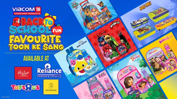 Viacom18 Consumer Products launches ‘Back to School’ range, featuring kids’ favourite toons