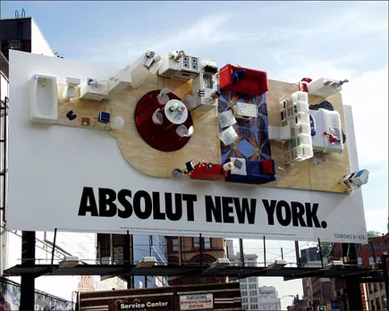 Furniture billboard