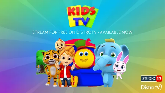 Studio 17 partners with DistroTv to build and distribute 'kids tv' fast linear channel to global audiences