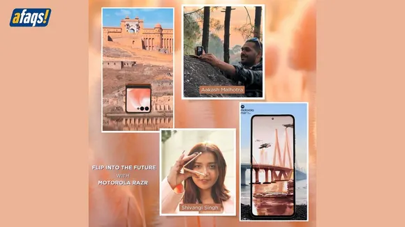 Motorola's 'Flip into the Future' campaign unveils the Razr 40 Ultra placed in iconic locations