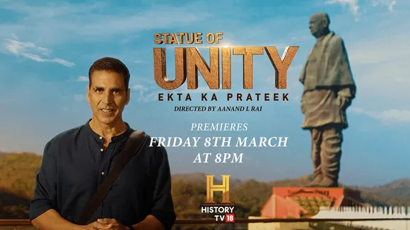 Akshay Kumar narrates the saga of World's Tallest Statue in History TV18's upcoming documentary