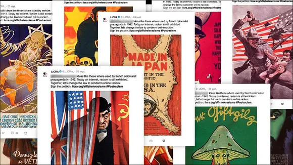 No difference between anti-Semitism posters of yore and racist tweets of today...